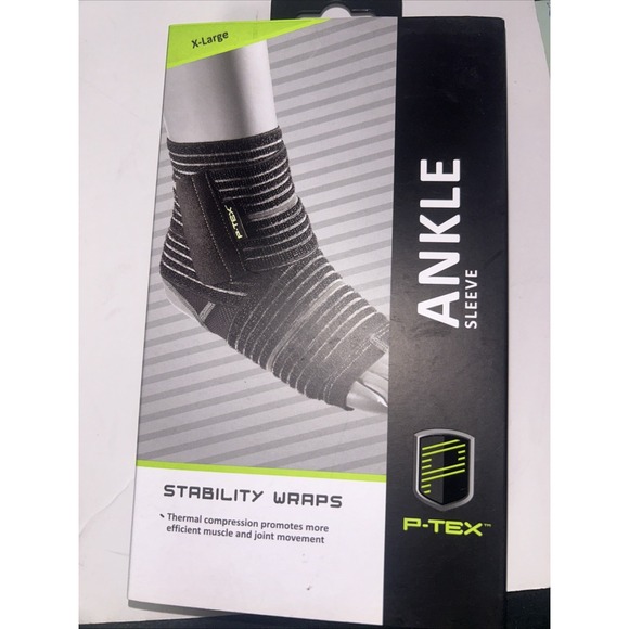 Tops - P-TEX ' ANKLE SLEEVE ' STABILITY WRAP ' Xtra LARGE ' - P-TEXA102